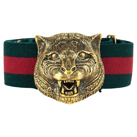 tiger face gucci belt|Gucci belt with tiger buckle.